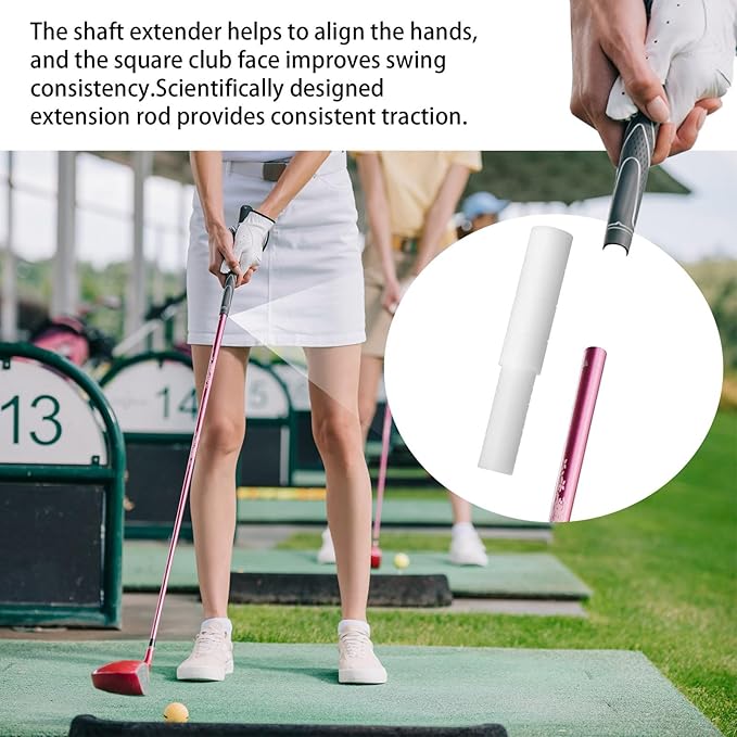 UncleS 10Pcs Golfs Club Shafts Extension Tube Golfs Shafts End Extenders Steel Rods For Steel/Wood Putter End Extenders