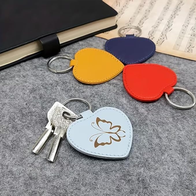 10Pack Personalized Leather Keychain Bulk, Custom Handmade Leather Key Chain Ring for Men/Women/Company Events