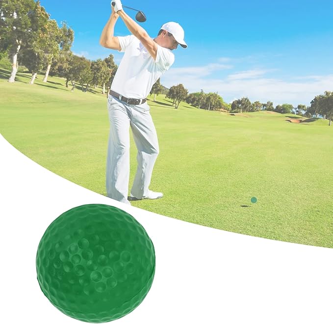 PU Foam Golf Balls, Strong Flexibility Outdoor Golf Practice Ball for Sports Fitness Home Use