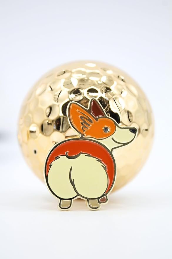 Funny Golf Ball Marker + Premium Magnetic Hat Clip | Unique Gift for Men & Women Golfers | Hilarious Golf Accessory for Any Golfer | NEW Designs!