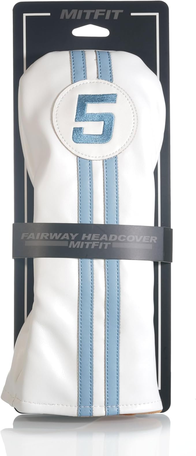 Single Headcover, Easy Slip-On Easy-Off Golf Club Head Cover, Fleece Lined Interior, Water Resistant and Durable Shell, Individual Retail Pack