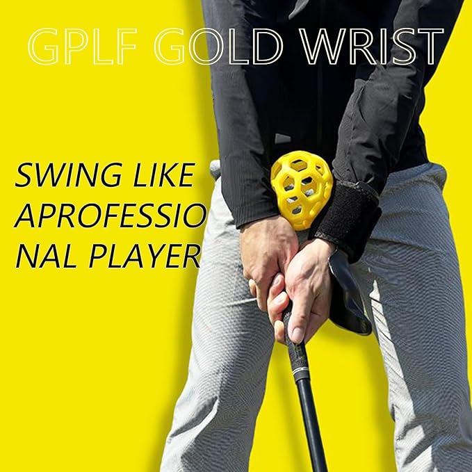 Golf Swing Trainer - Inflatable Practice Aid, Wrist Alignment Control Guide, Skill Development Practice Tool, Arm Position with Balanced Form Support | Golfer Motion Stability for Accurate