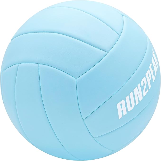 Soft Touch Volleyball Ball Gifts for Teen Girls Kids Youth Team Beginners Durable Volleyballs for Outdoor Indoor Beach Pool Water Play Official Size 5 Training Practice Volley Ball