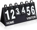 Upstreet Scoreboard/Score Keeper for Indoor & Outdoor Sports - Ping Pong/Baseball/Tennis/Basketball Scoreboard or Varsity Scoreboards/Volleyball Scorekeeper - Portable Scoreboard Flips up to 99