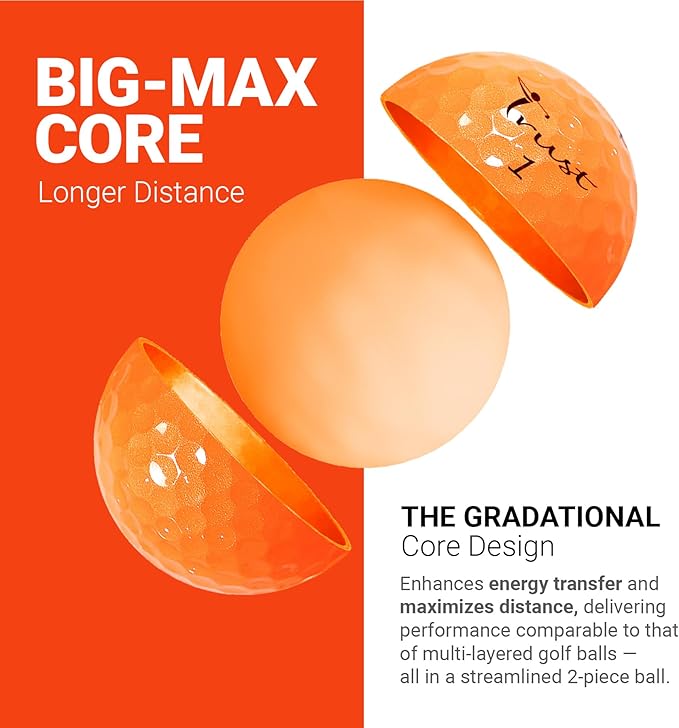 Trust Panther,Extra Thin Urethane Cover with Max COR Big Core,Soft & Elasticity Feel, Green Side Control with Distance