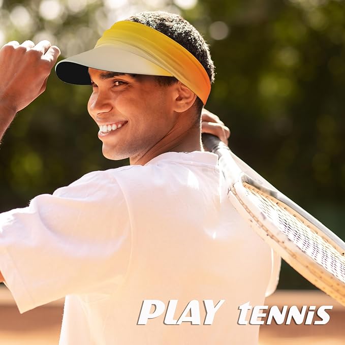 Sun Visor Hat Men Women for Sun Protection Running Fishing Tennis Golf