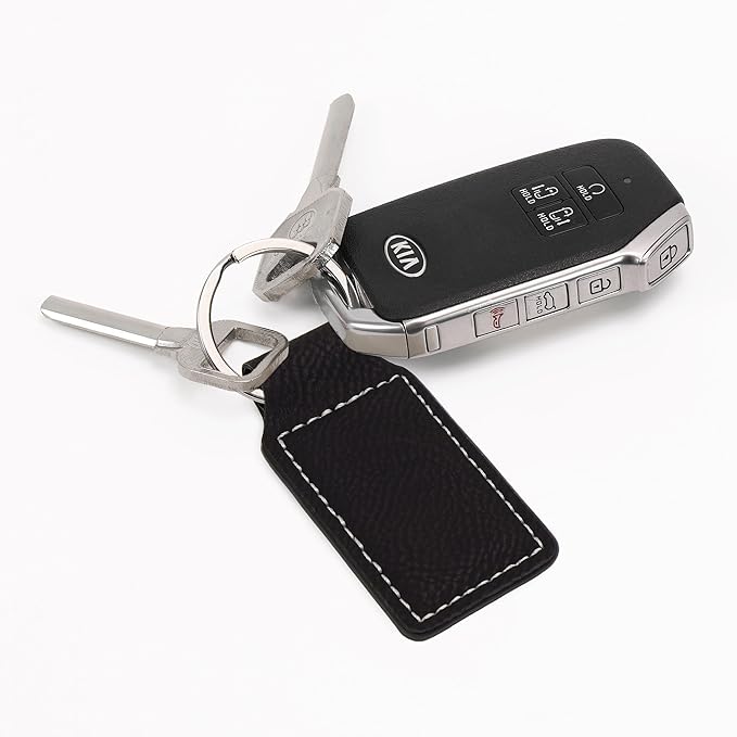 LaserGram Rectangle Keychain, Disc Golf, Personalized Engraving Included