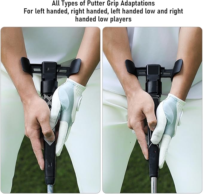 Golf Training Aid, Adjustable Portable Swing Putting Aid Trainer Posture Correction for Beginners
