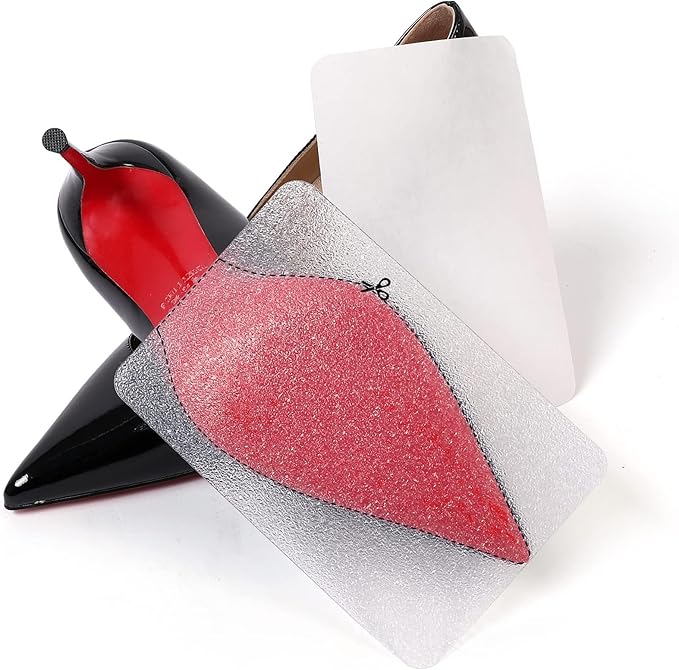Sole Protector for High Heels, Shoes Grips on Bottom of Shoes,Shoe Bottom Protectors Anti Slip Grips Self Adhesive Silicone Non Slip Shoe Pads