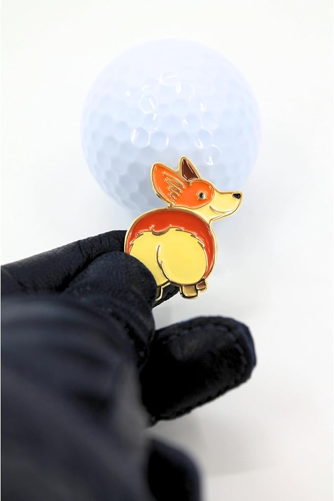 Funny Golf Ball Marker + Premium Magnetic Hat Clip | Unique Gift for Men & Women Golfers | Hilarious Golf Accessory for Any Golfer | NEW Designs!