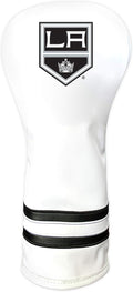 Team Golf NHL White Vintage Fairway Golf Club Headcover, Form Fitting Design, Retro Design & Superb Quality