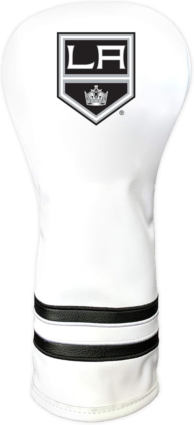 Team Golf NHL White Vintage Fairway Golf Club Headcover, Form Fitting Design, Retro Design & Superb Quality
