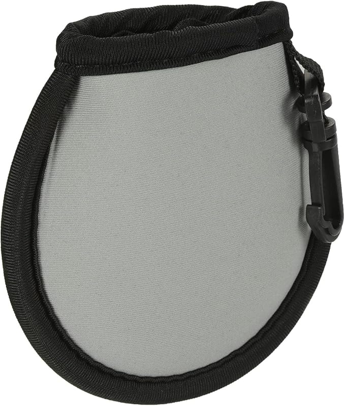 MECCANIXITY Golf Ball Cleaner Portable Pouch Pocket Washer Bag with Clips