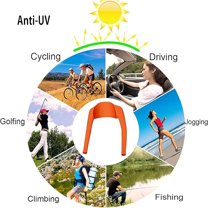 Advanced Cooling Shawl Arm Sleeve Sun Protection Comfortable & Breathable for Women Men