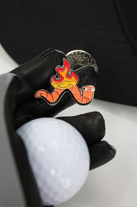 Funny Golf Ball Marker + Premium Magnetic Hat Clip | Unique Gift for Men & Women Golfers | Hilarious Golf Accessory for Any Golfer | NEW Designs!