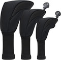 Golf Head Covers for Fairway Woods Driver Hybrids 5 Pieces Nylon Mesh Sports Fan Golf Club Headcovers-Golf Accessories for Men Women.