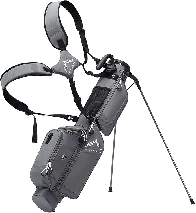 Golf Lightweight Stand Carry Bag– Easy to Carry and Durable Pitch n Putt Golf Bag for The Driving Range, Par 3 and Executive Courses，Fits Up to 5-6 Clubs