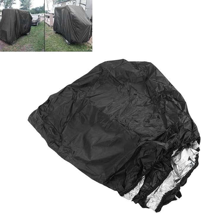 Eujgoov 4 Passenger Golf Cart Cover Outdoor Protective Enclosure for Club Car All Weather Rain Dust Protection 108x48x66in