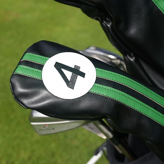 Single Headcover, Easy Slip-On Easy-Off Golf Club Head Cover, Fleece Lined Interior, Water Resistant and Durable Shell, Individual Retail Pack