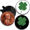 Wolf Golf Towels Golf Ball Marker Hat Clip Set | Multiple Sets to Choose from | 1 Magnetic Clip + 3 Ball Markers | Golf Accessories for Men & Women