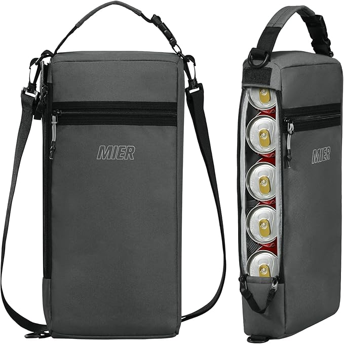 MIER Cooler Backpack Insulated Soft Cooler Bag Portable Leakproof Camping Lunch Backpack for Men and Women Lightweight Thermal Bag for Hiking Shopping Travel