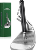 Pro Golf Club Grooves Sharpener Cleaner Tool for Wedges&Irons, Essential Golf Accessories Golf Gifts for Men Cool Golf Gear Unique Golf Bag Accessories Golf Gadget