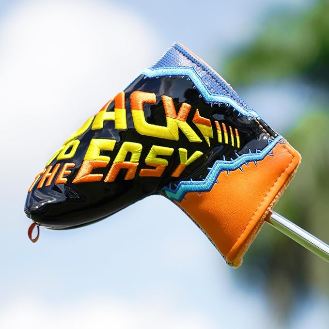 Golf Club Head Cover Golf Head Cover Driver Headcover Fairway Wood Headcover Hybrid Club Head Cover Back to The Easy