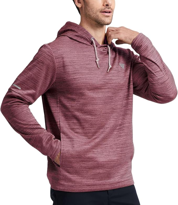 Hoodies for Men Golf Fleece Hooded Sweatshirts Dry Fit Athletic Lightweight Casual Midlayer Mens Hoodies Pullover