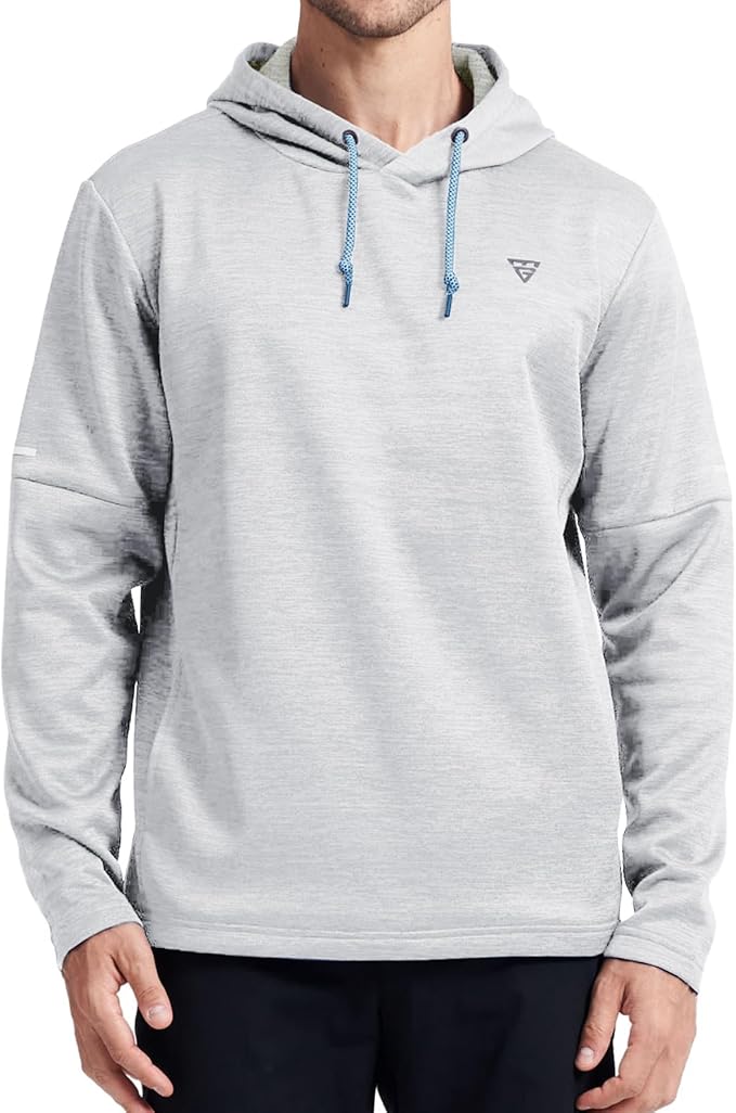 Hoodies for Men Golf Fleece Hooded Sweatshirts Dry Fit Athletic Lightweight Casual Midlayer Mens Hoodies Pullover