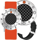 Golf Ball Marker with Carbon Fiber Ball Marker Bracelet, Golf Accessories, Golf Gifts, Golf Counter for Men Women