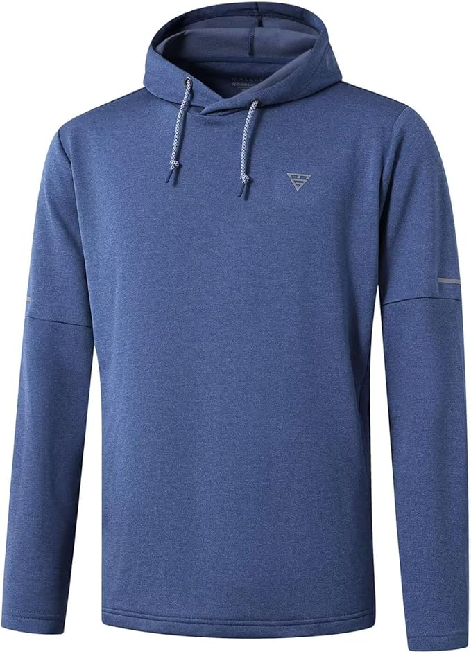 Hoodies for Men Golf Fleece Hooded Sweatshirts Dry Fit Athletic Lightweight Casual Midlayer Mens Hoodies Pullover