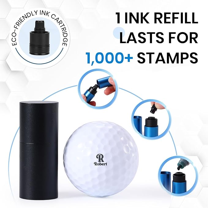 Nobelook Personalized Golf Stamp