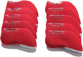 Sword &Shield sports 10pcs Neoprene Golf Iron Club Covers See Through Window Head Cover