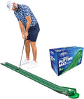 Perfect Practice Golf Putting Mat - Portable Putting Green, Indoor & Outdoor Practice, with Ball Return - Golf Training Aid for Home, Office, Backyard - Golfing Gifts for Men