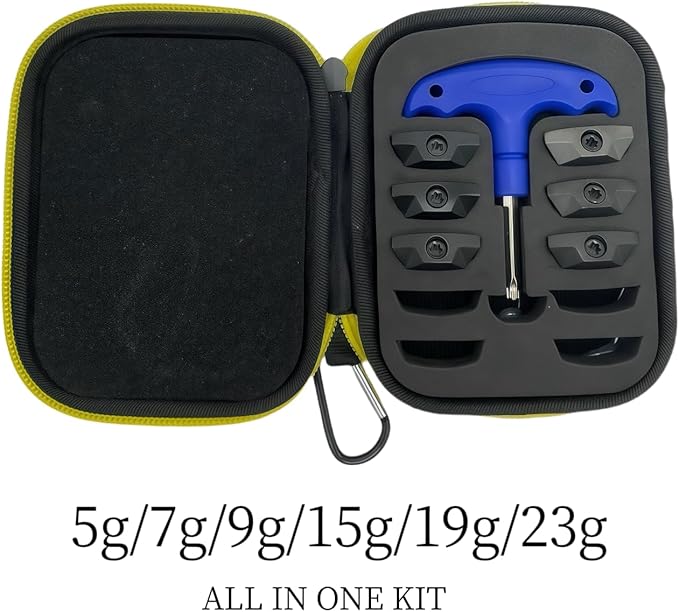 Maysun Elyte Driver Head Weight Kit | 5/7/9/15/19/23g 6Pcs Golf Weight Kit Compatible with Callaway Elyte Driver