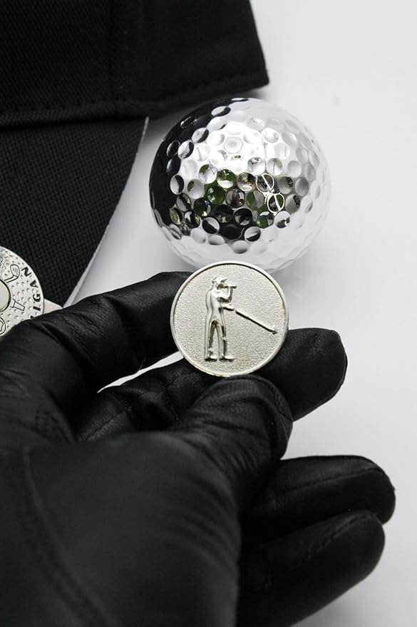 Funny Golf Ball Marker + Premium Magnetic Hat Clip | Unique Gift for Men & Women Golfers | Hilarious Golf Accessory for Any Golfer | NEW Designs!
