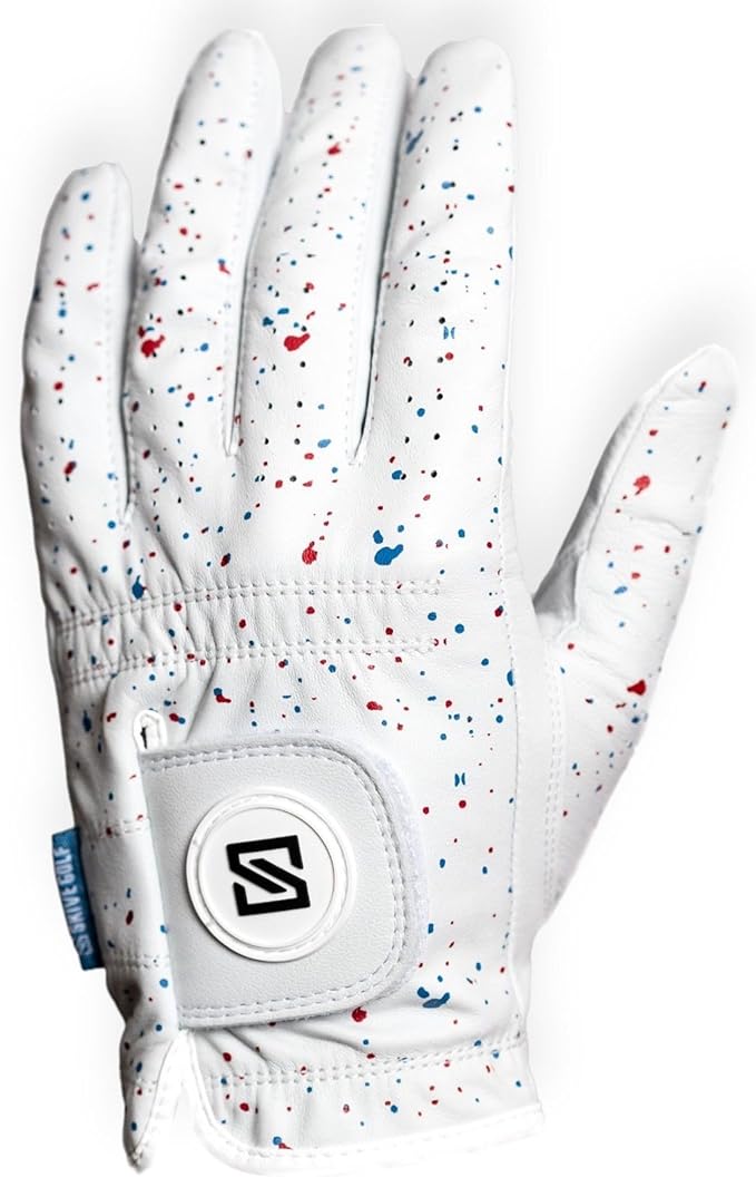 Premium Golf Glove | 100% AAA Cabretta Leather | Cool Golf Gloves Men | Serious Feel & Performance | Mens Golf Gloves Left Hand