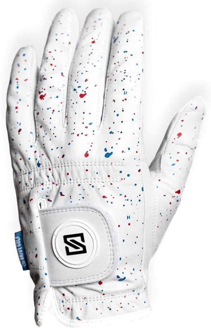 Premium Golf Glove | 100% AAA Cabretta Leather | Cool Golf Gloves Men | Serious Feel & Performance | Mens Golf Gloves Left Hand