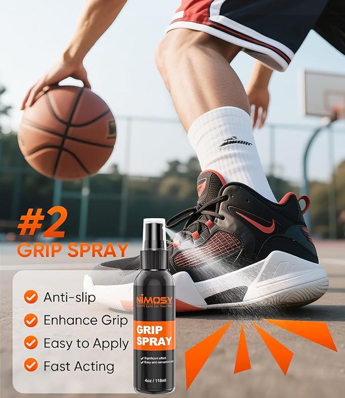 Pro Sport Grip Care Kit -Includes Grip Cleaner, Grip Spray and Goalkeeper Glove Tackfier, Grip Restore and Cleaner for Golf Football Shoes Baseball Tennis Pickleball Volleyball, Gifts for men