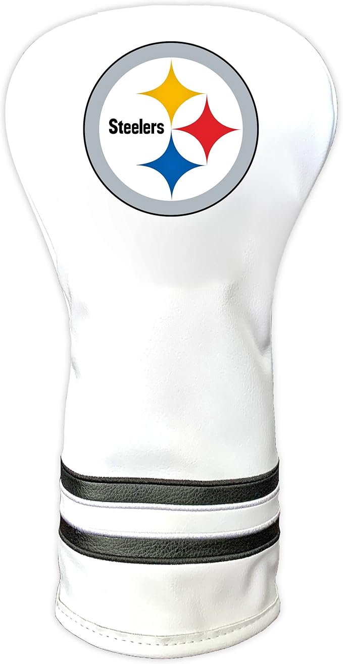 Team Golf NFL Adult-Unisex White Vintage Driver Head Cover