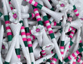 TRUESTRIKE Premium USA Golf Tees – 100-Pack Durable 3¼" / 2¾" Plastic Tees – Made in USA – Perfect Holiday Golf Gift