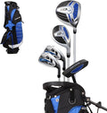 Precise XD-J Kids Golf Clubs Set – Boys’ & Girls’ Junior Golf Set with Lightweight Graphite Shafts, Hybrid, Putter & Stand Bag