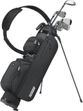 Findway Small Golf Bag Lightweight Pitch and Putt Golf Bag with Stand, Adjustable Dual Straps, Golf Stand Bag for Extra Storage in a Smaller Size, Golf Gifts for Men and Women
