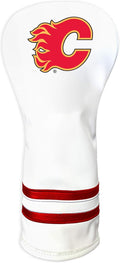 Team Golf NHL White Vintage Fairway Golf Club Headcover, Form Fitting Design, Retro Design & Superb Quality