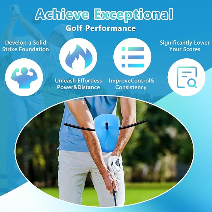 Swing Training Aid Ball Aluminum PU Foam Portable Posture Correction Putting Aid Trainer for Beginners Practice