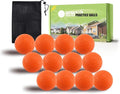 FINGER TEN Golf Practice Balls Foam Colored Value 12 24 50 Pack, Lightweight Golf Ball Limited Flight for Indoor Outdoor Driving Range Backyard Training Safe Practice Good Value