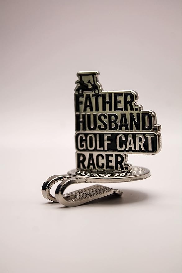Funny Golf Ball Marker + Premium Magnetic Hat Clip | Unique Gift for Men & Women Golfers | Hilarious Golf Accessory for Any Golfer | NEW Designs!