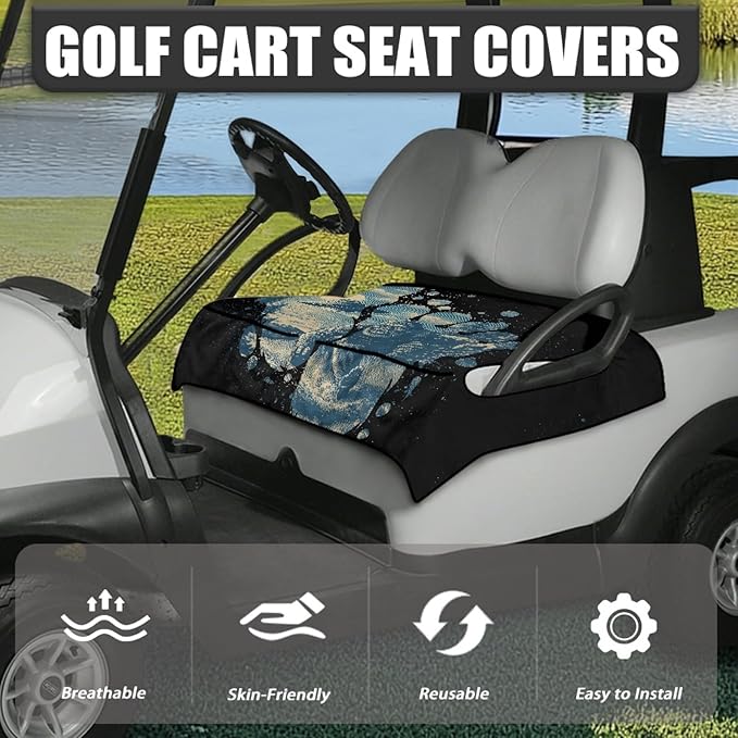 Golf Cart Seat Covers Universal Golf Cart Seat Cover Blanket Cushion Cover Sports Golf Cart Accessories