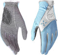 PGM Women's Golf Glove One Pair, Improved Grip System, Cool and Comfortable