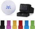 Custom Golf Ball Stamp Personalized Name Monogram Golf Ball Stamper Waterproof Golf Ball Marker Accessories Gifts for Men, Dad, Golfers